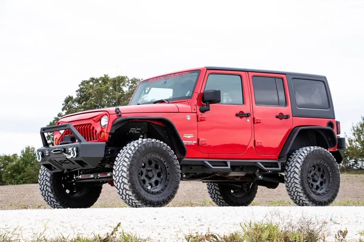 Rough Country Replacement Grille | Angry Eyes | Jeep Wrangler JK/Wrangler Unlimited (07-18) by Rough Country